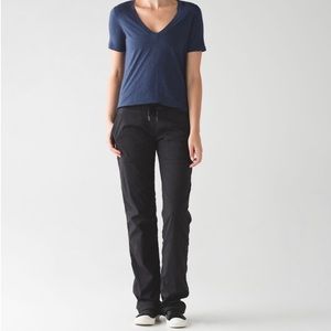 Lululemon Black Dance Studio III Lined Pant Size 8